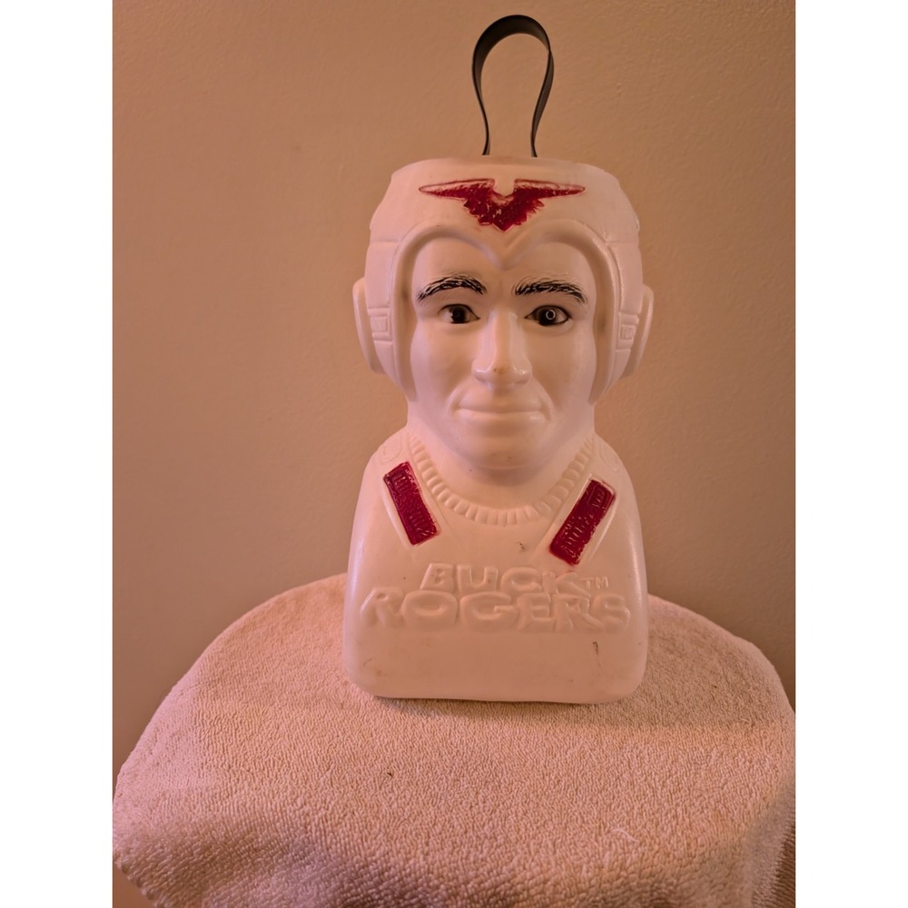 Vintage Halloween Blow Mold BUCK ROGERS featuring TWIKI Candy Bucket Pail